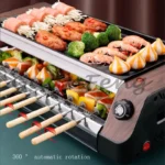 Household automatic rotary  barbecue machine, hot dog automatic rotary barbecue machine, mutton skewer barbecue machine - Image 5