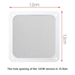 8/9/12/14CM PC Chassis Cooling Fan Dust Filter Magnet Dustproof Mesh Cover for Computer Case Net Guard Power Supply Accessories - Image 8