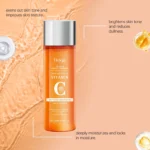 Vitamin C Brightening Toner for Face with Niacinamide Hydrating Facial Toner Dry Sensitive Skin Smooth Radiant Complexion 100ml - Image 5