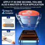 1-5pcs Privacy Protective Film Screen Protector for iPhone 17 16 15 14 13 12 11 Pro Max 17Air16Por Series With Installation Tool - Image 3