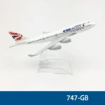 6Inch 15CM Boeing 737 747 757 767 777 787 Diecast Airplane Model For Gift Collection - Image 43