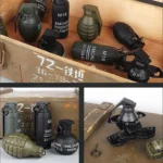 AQTactical Smoke Grenade Model M67 Burst Mine Water Grenade Bouncing Smoke Grenade and Other 10 Different Airsoft Grenade Models - Image 2