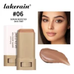 Skin Tint Foundation Stick Eraser Concealer Foundation Stick Serum Boosted Smooth Plumper Hight Coverage Travel Bronze Foundatio - Image 18