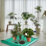 Repotting Planting Mat 50cm-100cm Gardening Potting Pad Foldable Garden Plant Flower Pot Transplanting Waterproof Mats - Image 4