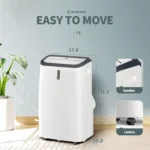 12,000 BTU Portable Air Conditioners with Remote Control for Cooling 550 Sq. Ft - Image 5