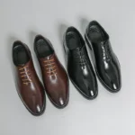 Men's Dress Shoes Trend Wedding Social Casual Leather Men Office Casual Business Shoes High Quality Formal Oxford Shoes Male - Image 2