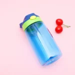 480ML Kids Water Cup Creative Safe Baby Feeding Cups with Straws Leakproof Water Bottles Outdoor Portable Children’s Cups