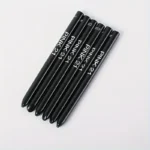 5pcs Black Eyeliner Gel Pen Waterproof Sweat Proof Smooth Non-Caking Eye Makeup Gift for Cosmetics Enthusiasts