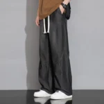 M-8XL Wide Leg Ice Silk Jeans for Men Thin Style - Image 8