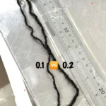 Customized 0.1-0.4cm Width Dreadlock ExtensionsWidth Handmade Interlock 100%  Human Hair Permanent Micro Locs for Women - Image 5