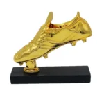 Golden Boot Award Resin Charms Football Match Soccer Fans Souvenir GOLD Plating Shoe Trophy Gift Home Office Decoration Model - Image 2