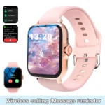 Smart watch with full touch screen, call, message reminder, music control and other functions, compatible with iPhone/android mo - Image 10