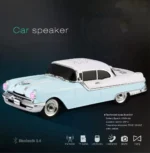 Wireless Bluetooth Computer Speaker Classic Car Shaped with Subwoofer TF Card U Disk FM Radio AUX TWS Multifunctional Sound Box - Image 10