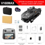 V168 Pro MAX GPS Drone 8K Professional HD Camera 5G WIFI FPV 360° Obstacle Avoidance Brushless Large Screen RC Quadcopter - Image 7