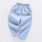 New Children's Jeans Cotton Comfortable Baby Jeans Minimalist Style Boys and Girls' Clothing - Image 4