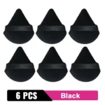 2/6Pcs Triangle Powder Puff Face Makeup Sponge Soft Velvet Cosmetic Puff Blender Beauty Foundation Sponge Make Up Accessories - Image 7
