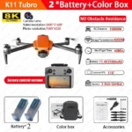 Cole Professional K11 Tubro Drone Aerial 8K HD Dual Camera with Built-in Airdrop Intelligent Obstacle Avoidance And RC Aircraft - Image 20