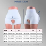 Women Silicone Butt Enhancer Pants Crotchless Open Crotch Push Up Fake Butt Shaping Underwear Hip Pads Lifting Thickening Panty