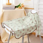 Elinfant Long Sleeve Baby Bibs Waterproof Feeding Eating Bibs Playing Painting Aprons Washable Coverall Highchair Cover