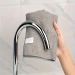 50/20/10 pieces microfiber cleaning cloth grey - 12.5"x12.5" high efficiency type -1200 times wash, super absorbent no trace mir - Image 6