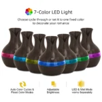 300ml USB Aromatherapy Humidifier  Touch Control, 2 Oils, Perfect for Travel & Workspace - Image 5