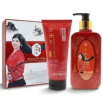Natural Rice Water Hair Care Volumizing Dandruff Control Shampoo 300ml Frizz  Smoothing Conditioner 200ml Nourishing Silky Hair - Image 5