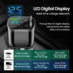 Elough 5 IN 1 Car Charger Retractable USB