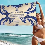 Brand E-Etro Microfiber Blanket Quick Drying Beach Towels Oversized Printing Super Absorbent Pool Towel Blanket - Image 8