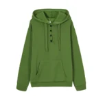 European and N Women's Long-sleeved Loose Casual Hooded Drawstring Pocket Hoodie - Image 11