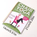 28-30 Day Chair Yoga Guide Weight Loss Muscle Strength Flexibility Beginner Seated Workout Book for Seniors & Adults - Image 8