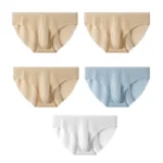 5 PCS/Lot Men's Summer Ice Silk Briefs Transparent Sexy Quick-drying Trendy Breathable Underwear Ultra-thin Seamless Panties - Image 19