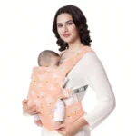 1Pc Baby Carrier, Multifunctional 4-in-1 Hip Seat Carrier, Adjustable Comfortable Front and Back Straps, Portable and Suitable for All Seasons, a Labor-Saving Tool for Mothers to Hold Their Babies Hands-Free - Image 7