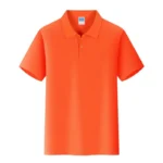 Sports Streetwear Fashion Colorful Solid Color Lapel Polo Shirt For Men Women  Casual 2024 Summer Short Sleeves Top Tees Tshirt - Image 4