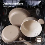 17-Piece Ceramic Nonstick Cookware Set, Induction Compatible, PFAS-Free with Stay-Cool Handles - Image 4