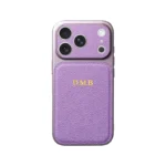 Personalise Gold Silver Initials Letter Leather Case For Iphone 15 14 13 17 pro max 14 16 Plus 17air Luxury Lens Protextion Case - Image 7