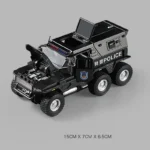 1:32 SWAT City Police Truck Diecast Model Off-road Vehicle with Sound Light Sport Car Collection Toy Car Gift for Kids Children - Image 7