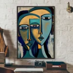 1PC Abstract Picasso Art Classic Poster Self-adhesive Art Waterproof Paper Sticker Coffee House Bar Room Wall Decor - Image 16