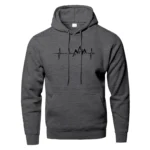 Mountain Heartbeat Hoodies teens Sweatshirt - Image 5