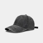Sunscreen Water Washed MEN'S Baseball Cap with a Small Face, Retro Distressed and Versatile Trendy Duck Tongue Hat, MEN'S Big He - Image 7