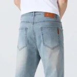 Ultrathin Breathable Men's Casual Jeans - Image 6