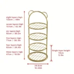Multi Layer Shoe Rack Storage Rack, Sturdy and Durable Small Space Shoe Tower, Independent, Adjustable, Easy To Install - Image 4