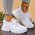 Women's casual sports shoes with breathable mesh and soft soles, versatile sports shoes - Image 6
