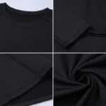 Compression Running Top Men Long Sleeve Shirt For Male Gym Clothing Quick Dry Sportswear Fitness Tee Training Workout Muscle Top - Image 3