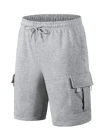 Summer Men's Sport Shorts Male Breathable Loose Multi-pockets Cargo Shorts Outdoor Jogging Fitness Casual Drawstring Mens Shorts - Image 14