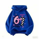 Autumn SIX SEVEN Funny Children Hoodies Level 67 Chaos Hooded Sweatshirt Kids Boy Girl Streetwear Graphic Casual Sport Pullover