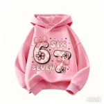 Autumn SIX SEVEN Funny Children Hoodies Level 67 Chaos Hooded Sweatshirt Kids Boy Girl Streetwear Graphic Casual Sport Pullover