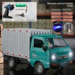Spray Acousto-optic Remote Control Car Simulation Double Door Micro Card Drift Car Bread Truck Children's Toy Car - Image 11