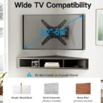 TV Wall Mount 32-55 inch LCD LED Monitor Adjustable TV Wall Bracket Extending Long Arm TV Wall Mount Max VESA 400x400mm - Image 6