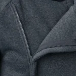 Autumn winter men's solid color hooded - Image 4