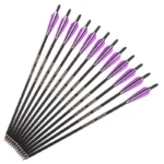 12 PCS Mixed Carbon Arrow Arrows 13 16 18 20 22 inches Spine400 For Hunting Shooting Archery Equipment for Adults Bow Arrows - Image 9